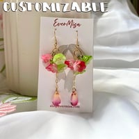 Image 2 of Fleurline Earrings [Customizable]