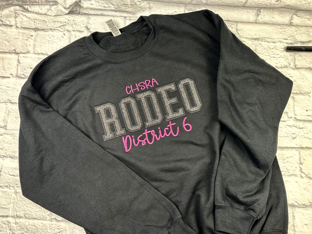 Image of Embroidered CHSRA D6 Rodeo