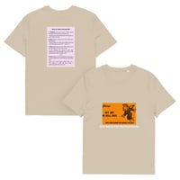 Image 9 of Unisex organic cotton t-shirt (get out of hell free card)