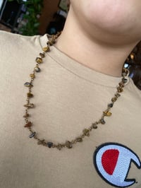 Image 2 of Tigers Eye Wire Wrapped Necklace