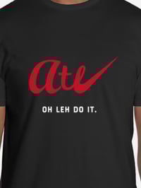 Red Design for “Atl Oh Leh Do It” Tee