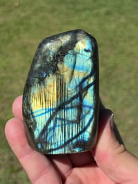Image 3 of Labradorite Freeform | Madagascar #2935