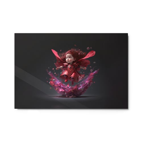 Image of Marvel Babies - Scarlet Witch | Metal Glossy Print