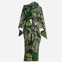Image 2 of Women's Off Shoulder Mini  Fern on Black