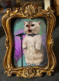 Image 2 of "I will always meow you!" Original painting