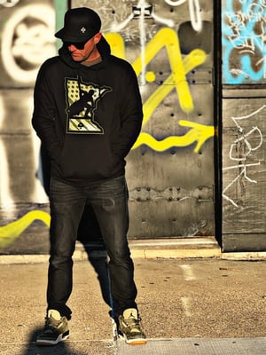 Image of 2026 Jacks MN Flattrack Hoody - BLACK