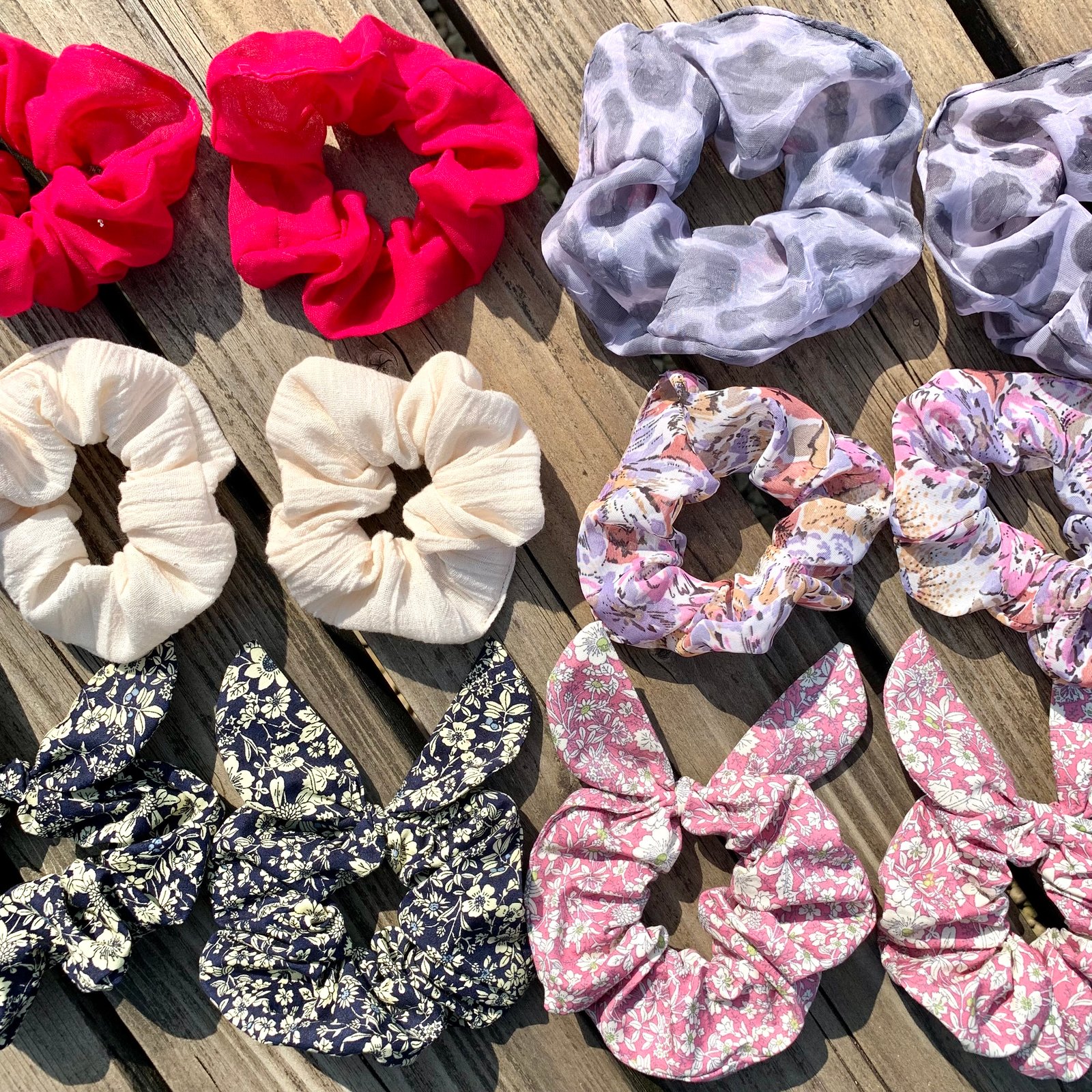 Cute scrunchies on sale