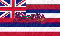 Atlanta Braves Hawaiian Flag