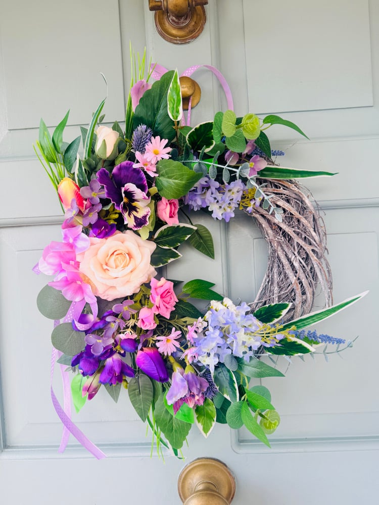 Image of 35cm Grey and Purple and Pinn 