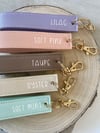 Personalised Wristlet Keyring 