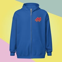 Image 1 of "Sunset" heavy blend zip hoodie