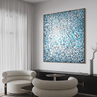 Image 10 of 'Synthesis of Light' - 150x150cm