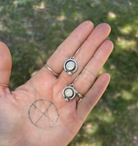 Image 2 of Moonstone earrings 