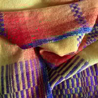 Image 3 of Optic Shift art scarf