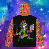 Image 2 of Hallowicked Grape Faygo Clown zip hoodie