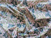 Image 1 of Namaste fabric fleurs de lys