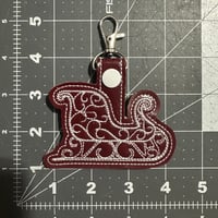 Image 19 of Embroidered Vinyl Keychains