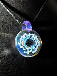 Image 2 of Uv reactive flower pendant.. 🌼 