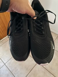 Image 4 of Nike Men’s Air Max 270 Black White Size 9