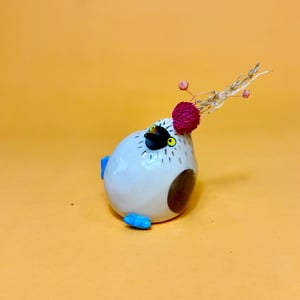 Image of Blue Footed Boobie Borb Bud Vase