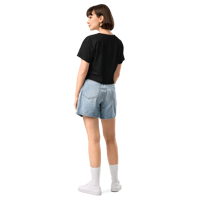 Image 2 of MamaFe's White Font Women’s crop top