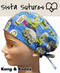 Image 2 of The Simpsons Scrub Hats