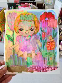 Image 2 of Nature princess - original painting