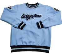 Image 2 of Livingstone Blue Cursive Sweatshirt 