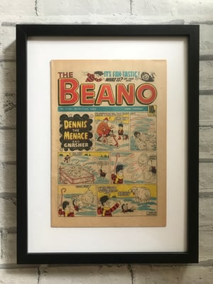 Image of Framed Vintage Comics