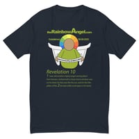 Image 2 of The Rainbow Angel Fitted  T-shirt