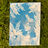Image 1 of Elaine May Cyanotype