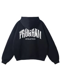 Image 2 of Black Pre and post workout hoodie 