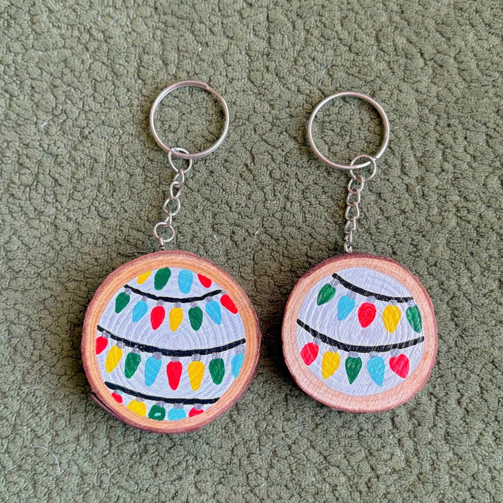 Image of christmas keychains