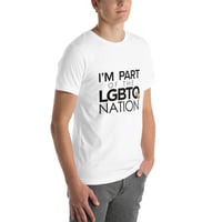 Image 1 of I'm Part of the LGBTQ Nation t-shirt