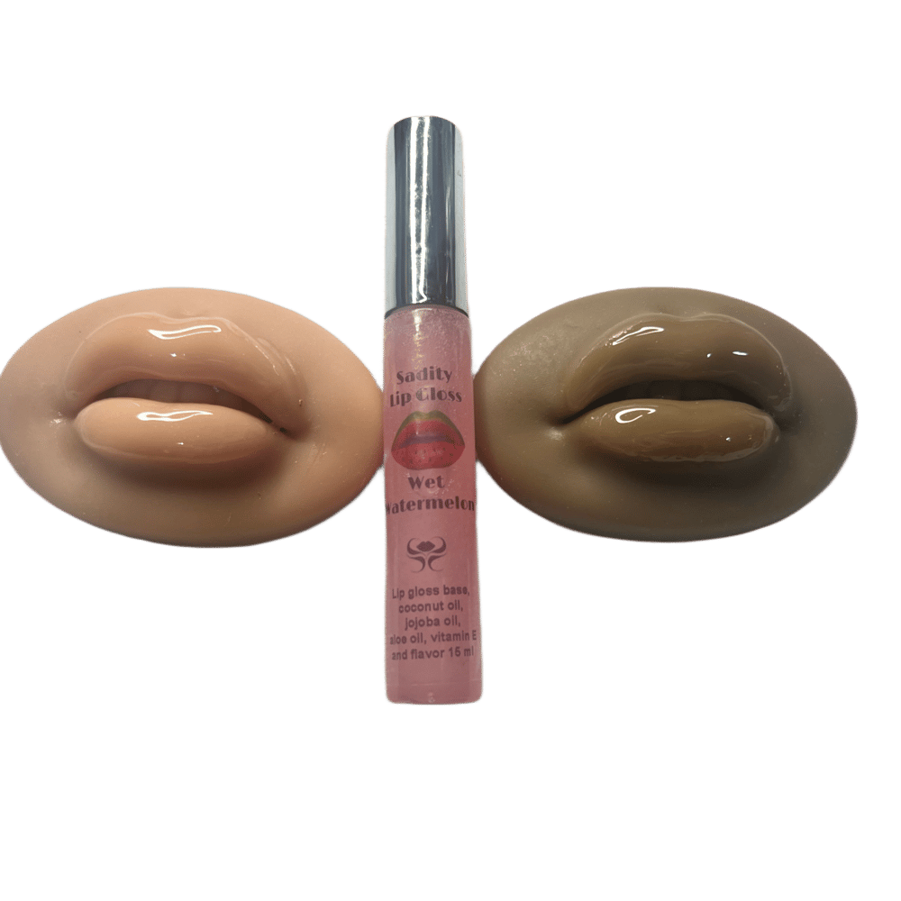 Clear fruity gloss