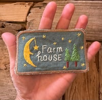 Image 2 of Phish hand stitch patch “ farm house ”