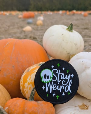Image of Stay Weird patch / badge