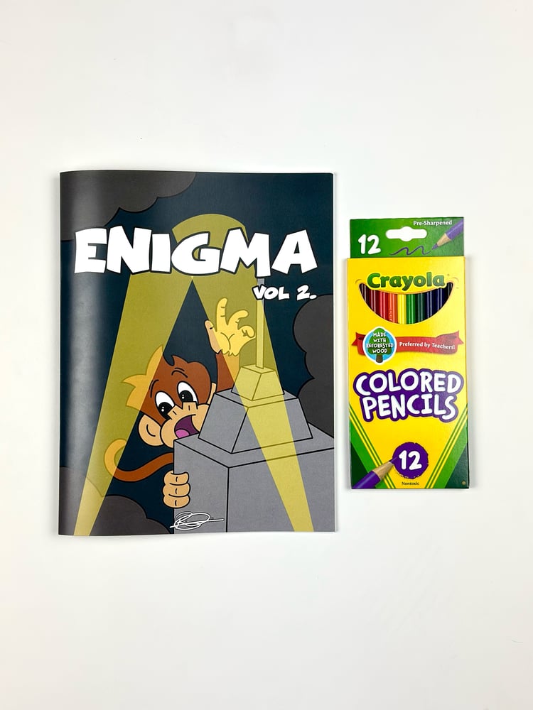 Image of ENIGMA VOL. 2 Coloring Book.