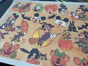Image of 16 Sheets Traditional Disney Inspired Flash A (Standard Card Stock)