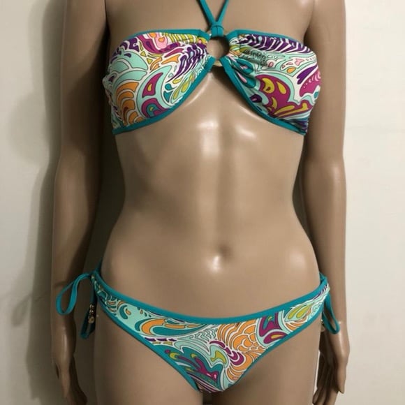 Image of MATTHEW WILLIAMSON FOR H&M SWIMSUIT & COVERUP (SMALL)