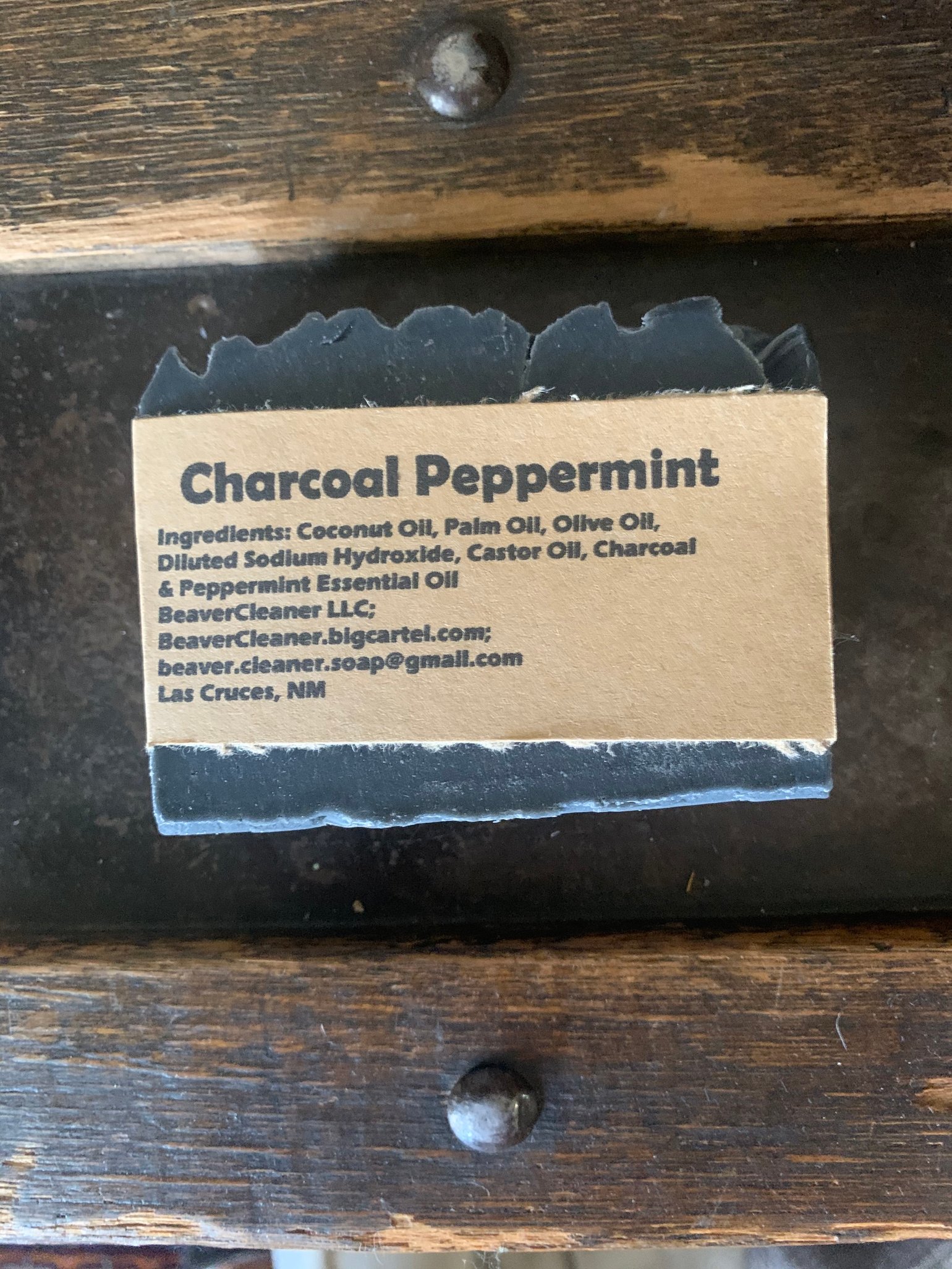 Image of Charcoal Peppermint Soap