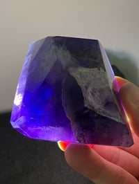 Image 7 of Blue Flash Amethyst Polished Freeform Zambia #2698