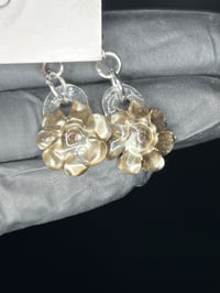 Image 3 of Electrum Blossom Earrings