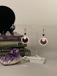 Image 1 of Hexenspiegel Earrings x Gold Sheen Obsidian
