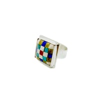 Image 1 of Quilt Ring (Size 7)