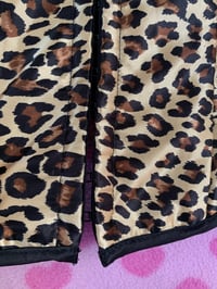 Image 4 of Y2k leopard corset 