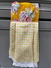 Image 3 of Kitchen Towel Boa and Microwave Cozies 