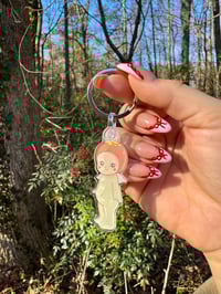 Image 1 of strawberry keychain