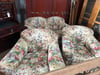 75 year old vintage linen fabric pieces