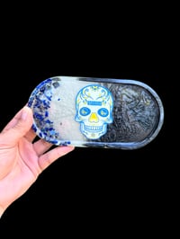 Image 2 of Dub Nation Sugar Skull Tray 🏀